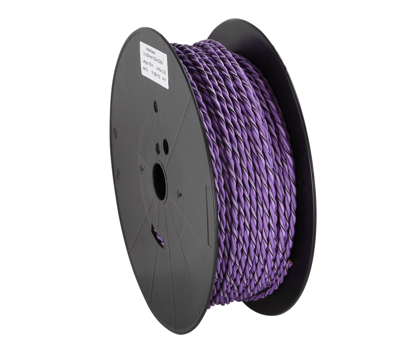 Reproduktorový kabel ACV FLRY Twisted purple/purple-black 250