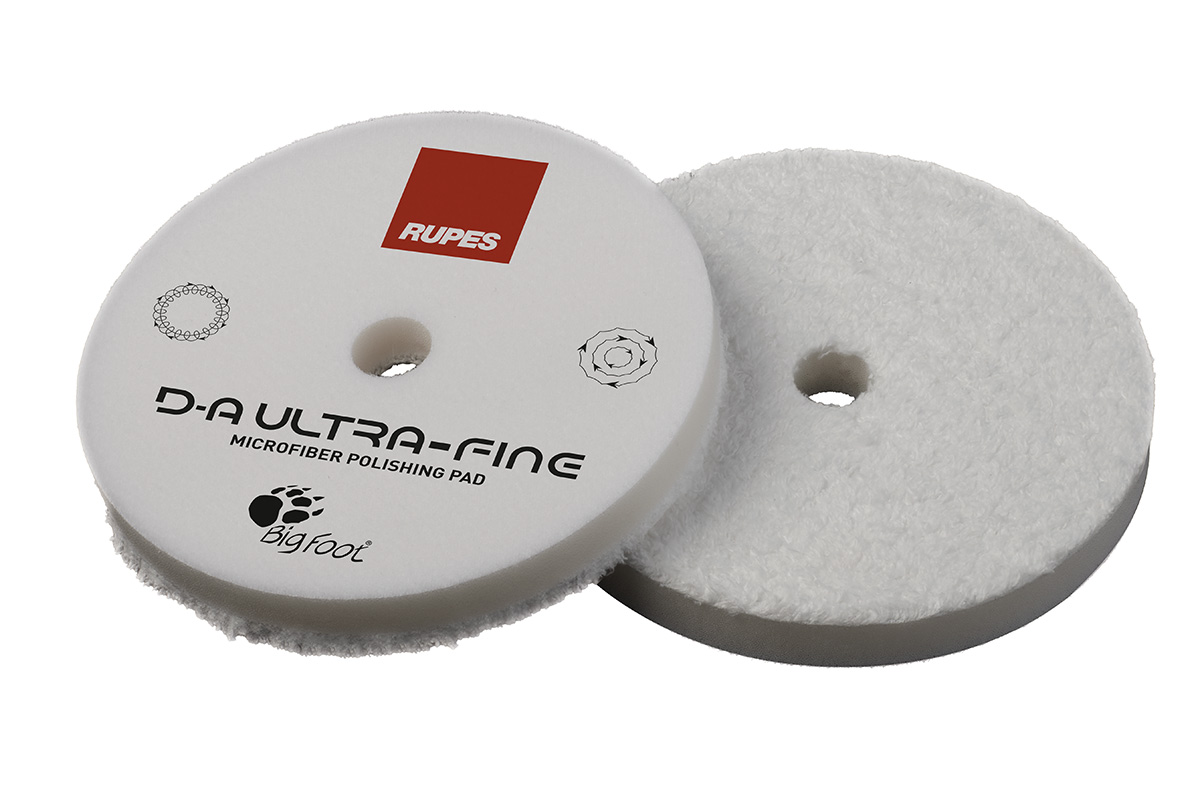 Mikrovláknový kotouč pro vysoký lesk a dokonalý finiš RUPES D-A Ultra Fine Microfiber Polishing Pad 125/130 mm