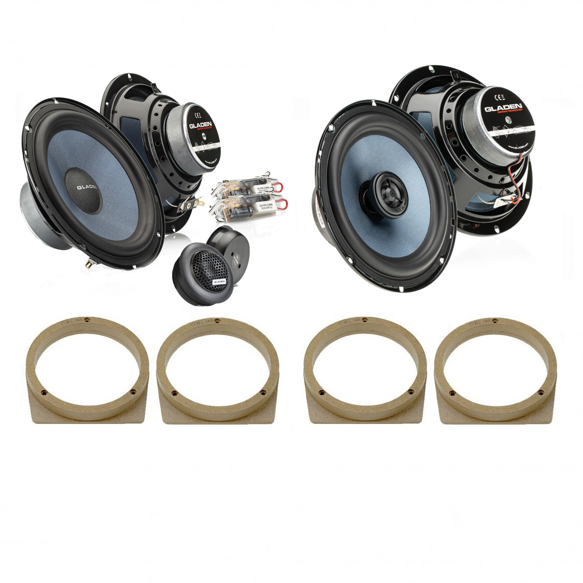 Reproduktory do Honda CR-V III set č. 2