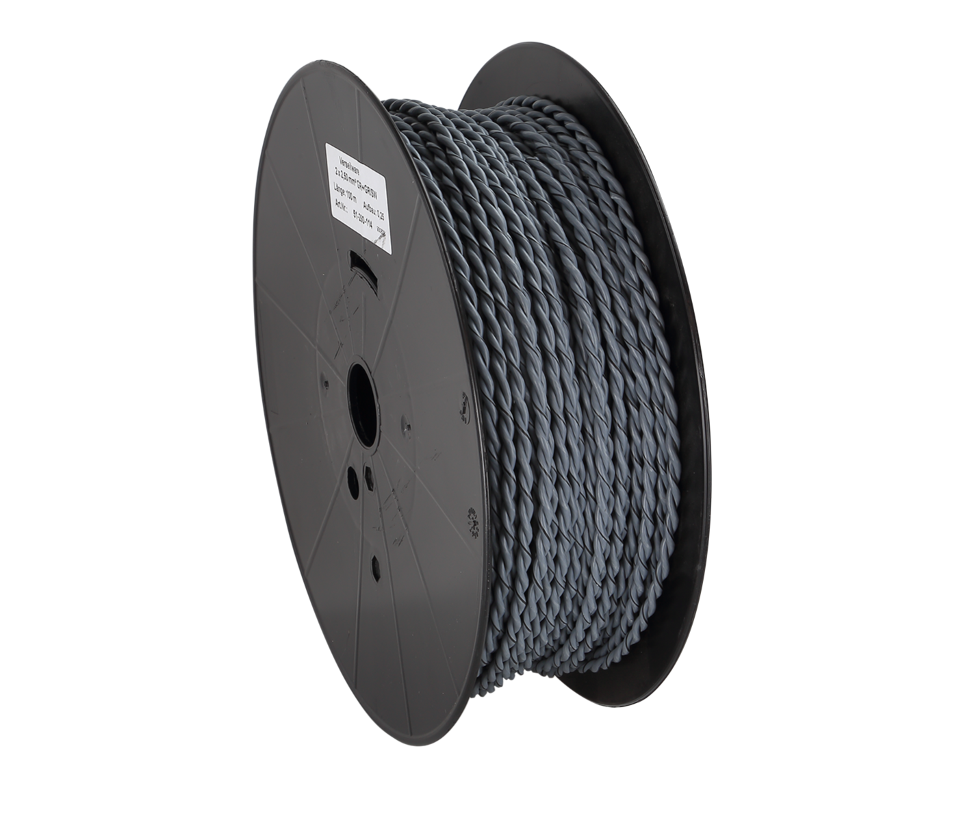 Reproduktorový kabel ACV FLRY Twisted grey/grey-black 250