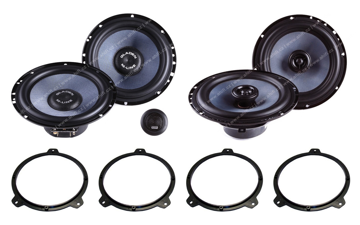 Reproduktory do BMW E46 set č. 3