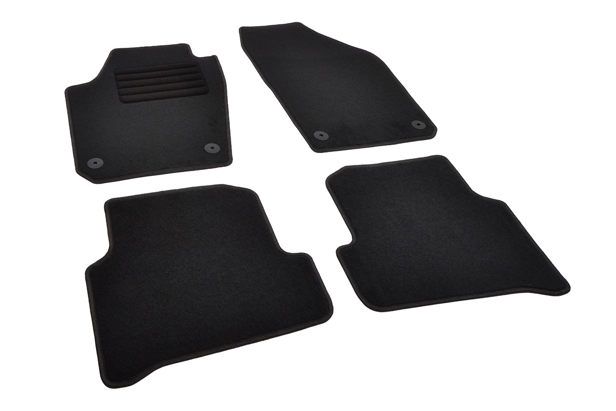 Textilní autokoberce Rigum pro Seat Ibiza (2008 - 2017) / Škoda Fabia III (2014 - 2021) / Volkswagen Polo (2009 - 2017)