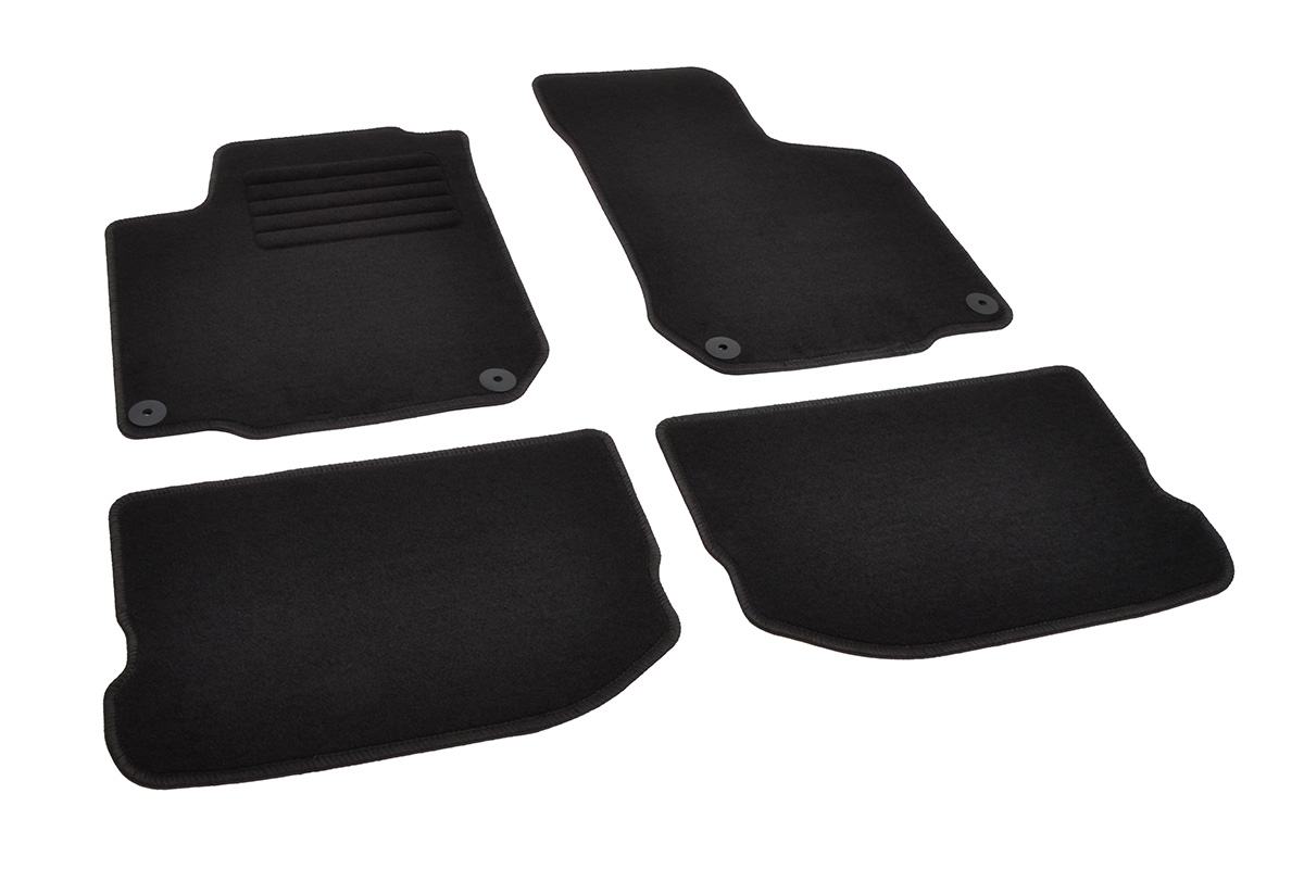 Textilní autokoberce Rigum pro Seat Leon (1999 - 2006), Toledo (1998 - 2004) / Škoda Octavia I (1997 - 2005) / Volkswagen Bora (1999 - 2005), Golf IV