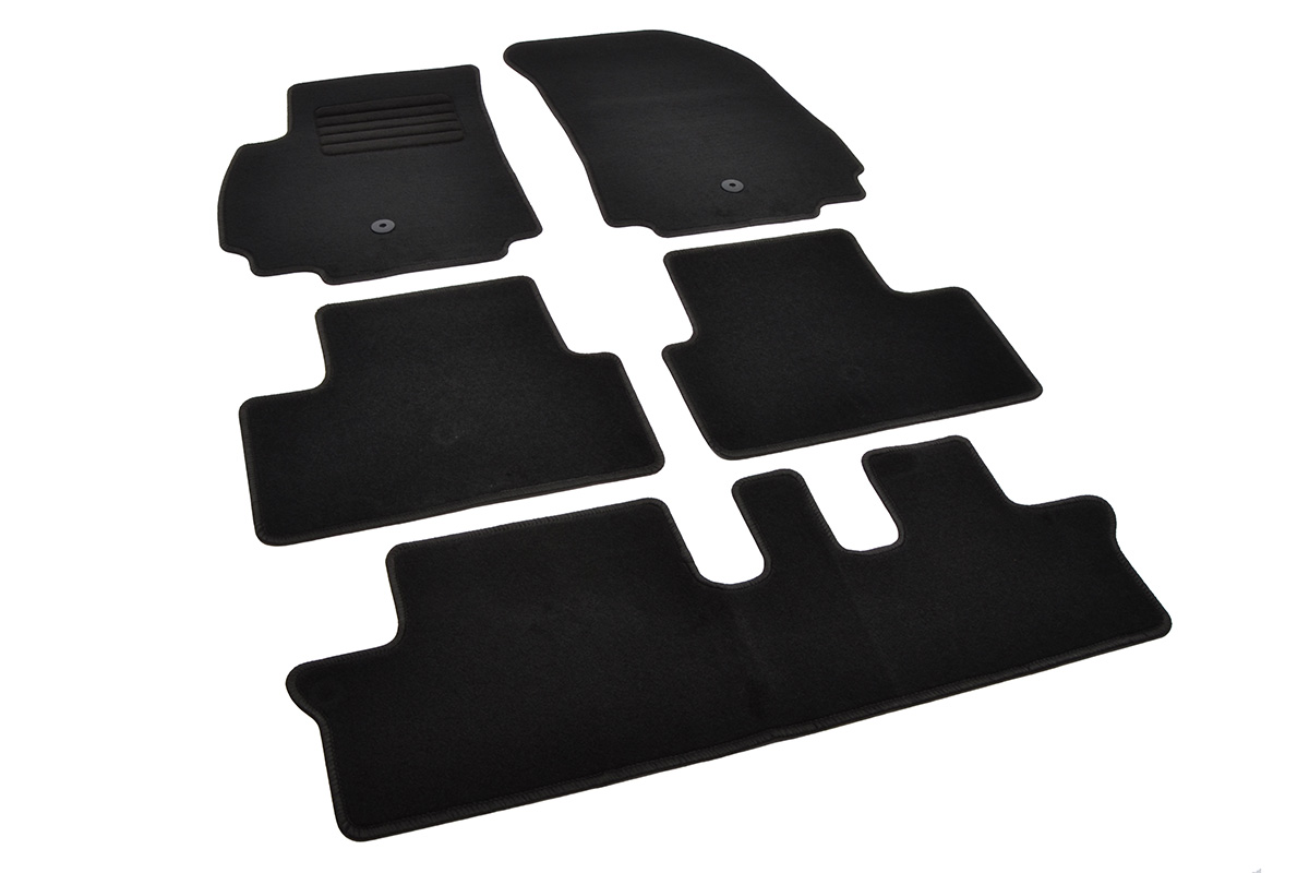 Textilní autokoberce Rigum pro Chevrolet Orlando 7 míst. (2011 -)