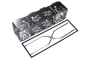 KOVOVÝ RÁMEČEK AUTORÁDIA 1DIN