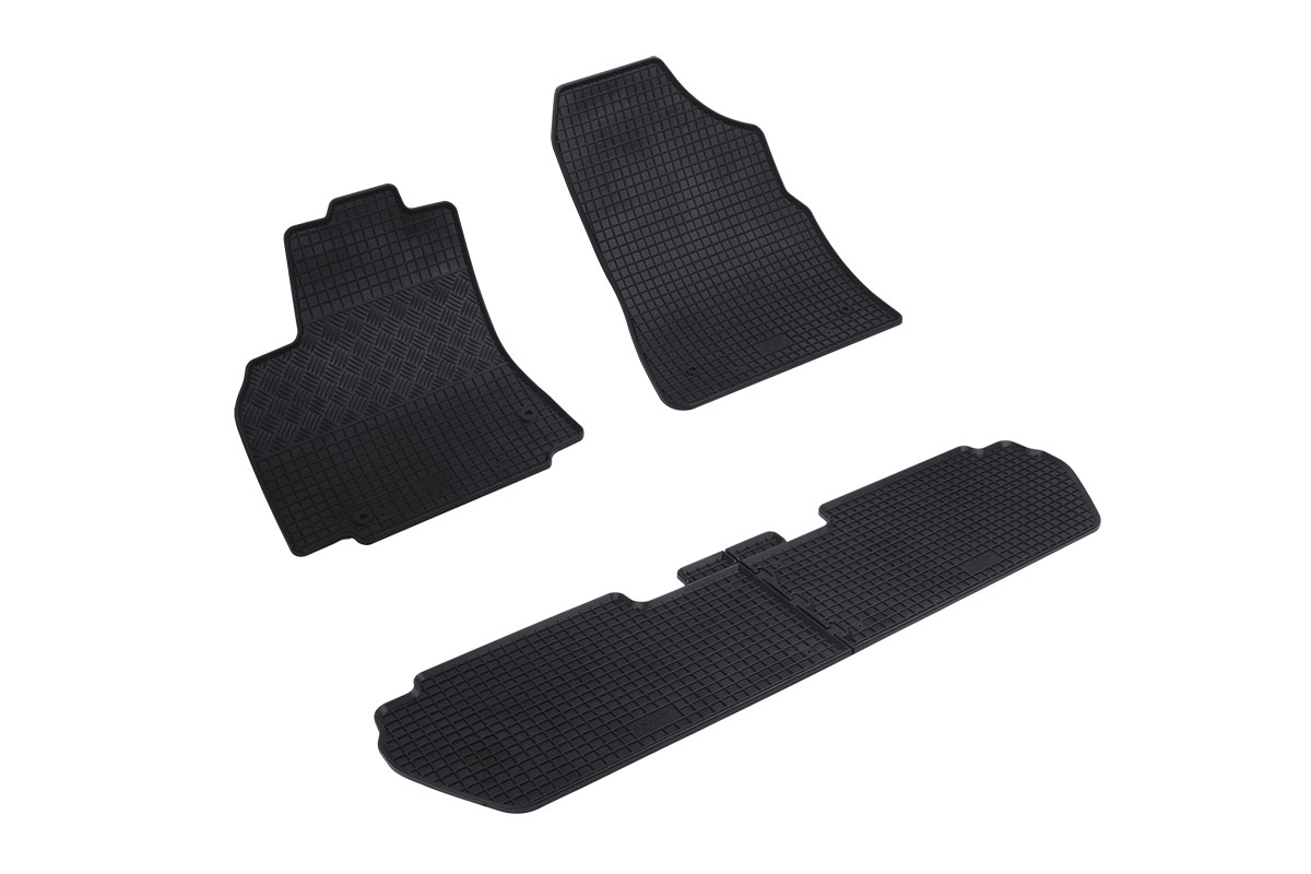 Gumové autokoberce Rigum pro Citroën Berlingo 5 míst. (2008 -) / Peugeot Partner 5 míst. (2008 -)