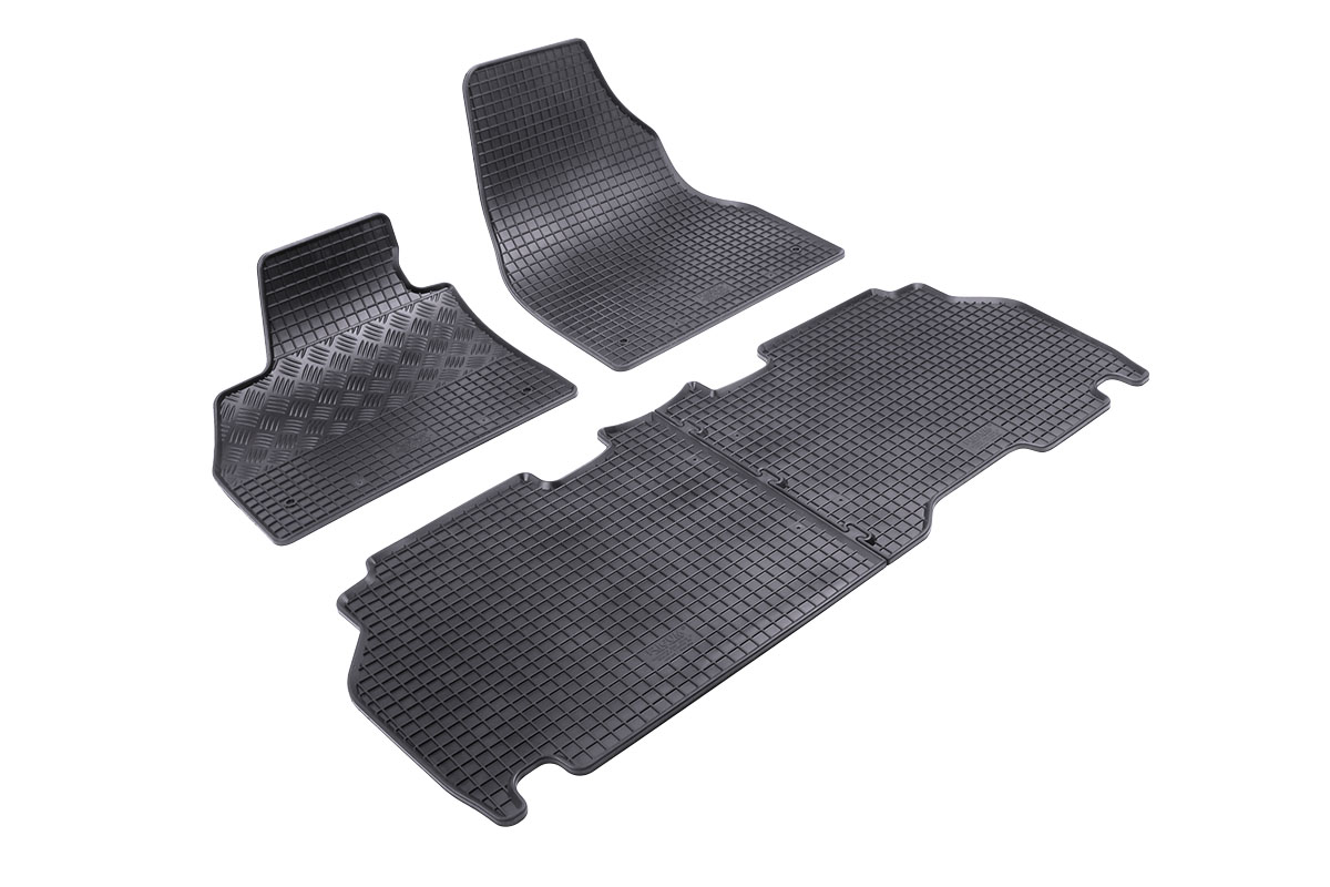 Gumové autokoberce Rigum pro Mercedes-Benz Citan 5 míst. (2012 -) / Renault Kangoo 5 míst. (2008 -)