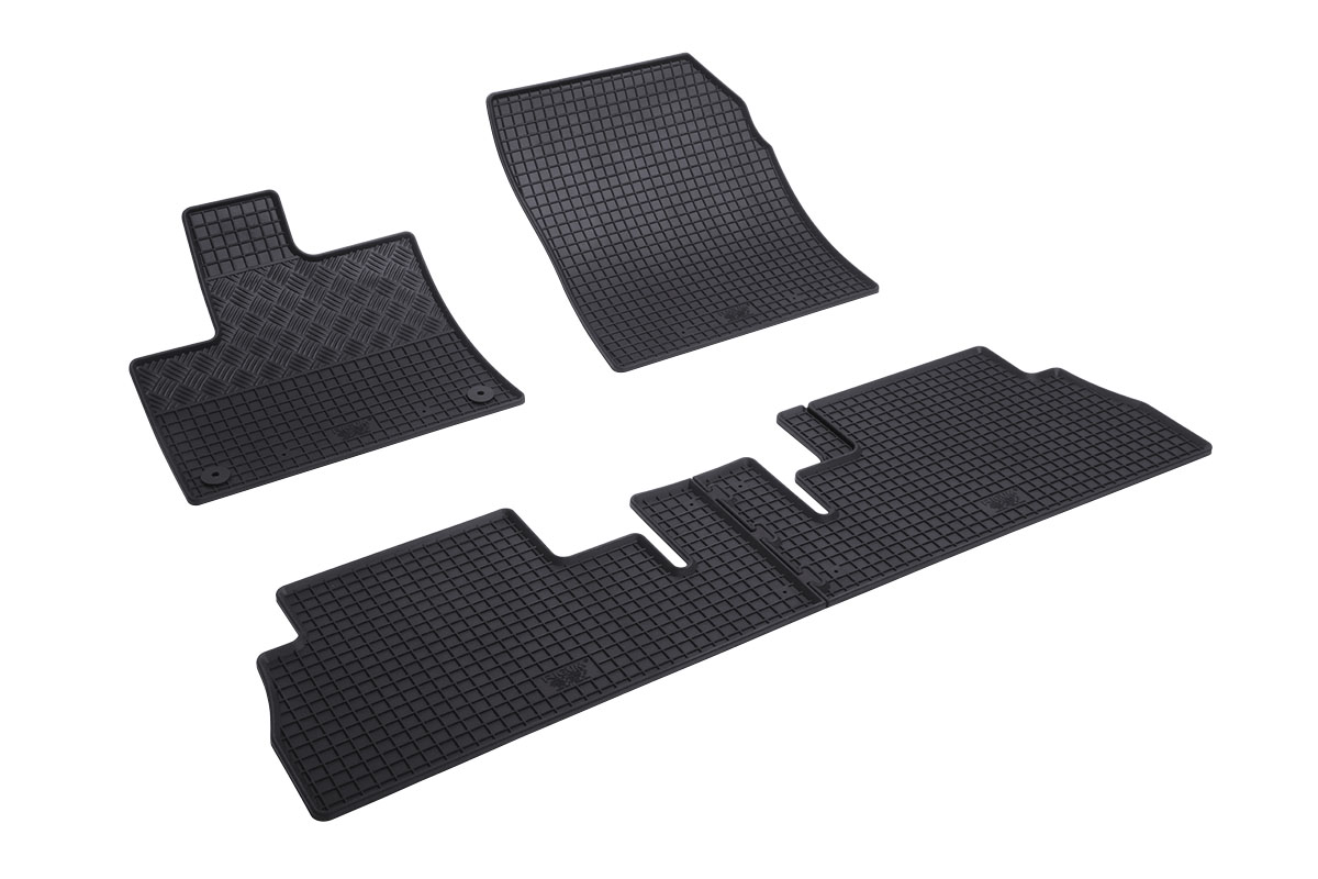 Gumové autokoberce Rigum pro Citroën Berlingo 5 míst. (2019 -) / Opel Combo 5 míst. (2019 -) / Peugeot Rifter 5 míst. (2019 -) / Toyota Proace City 5