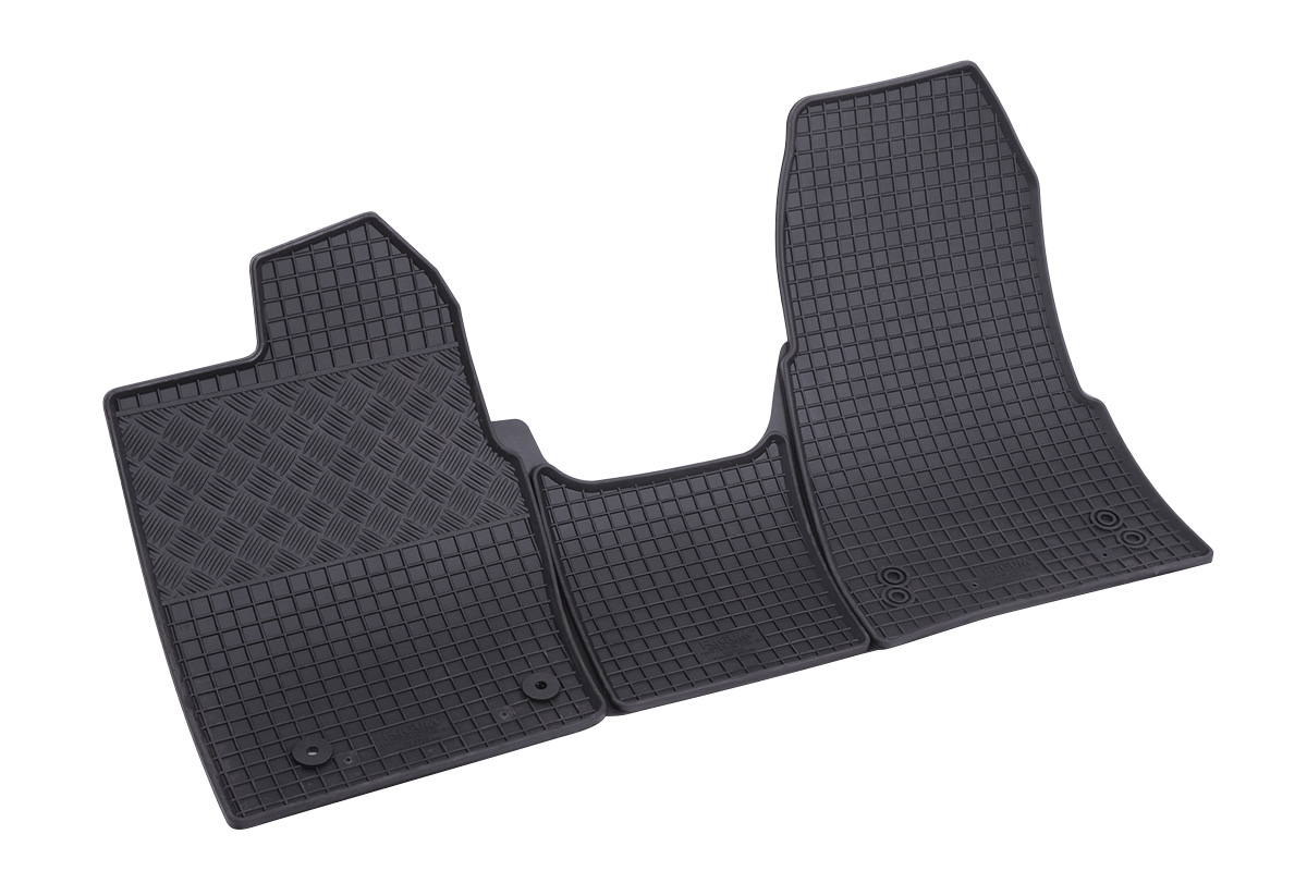 Gumové autokoberce Rigum pro Ford Tourneo Custom 2/3 míst. (2018 -)