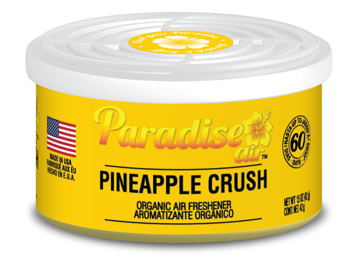Osvěžovač vzduchu Paradise Air Organic Air Freshener Pineapple Crush - Ananas (42 g)