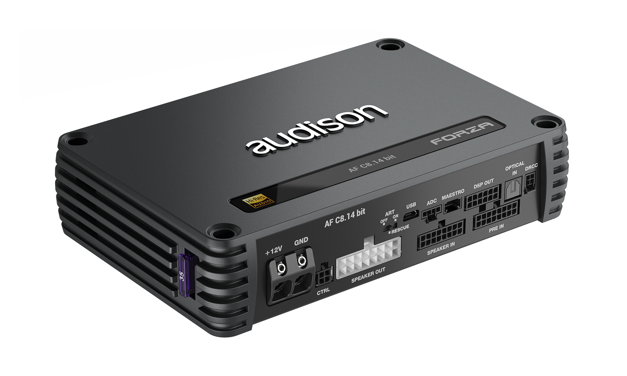 Zesilovač s DSP procesorem Audison AF C8.14 bit