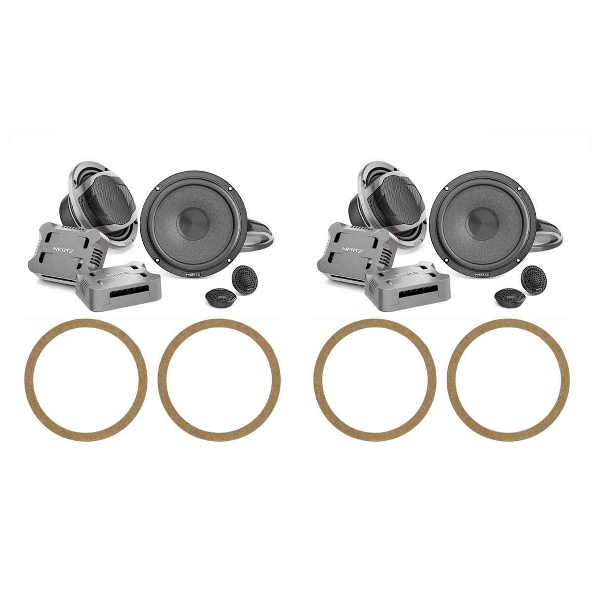 Reproduktory do Audi A6 C6 set č. 3