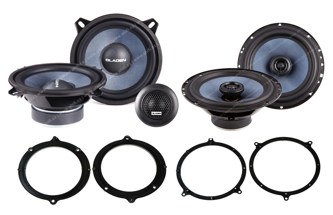 Reproduktory do Audi A4 B5 set č. 2