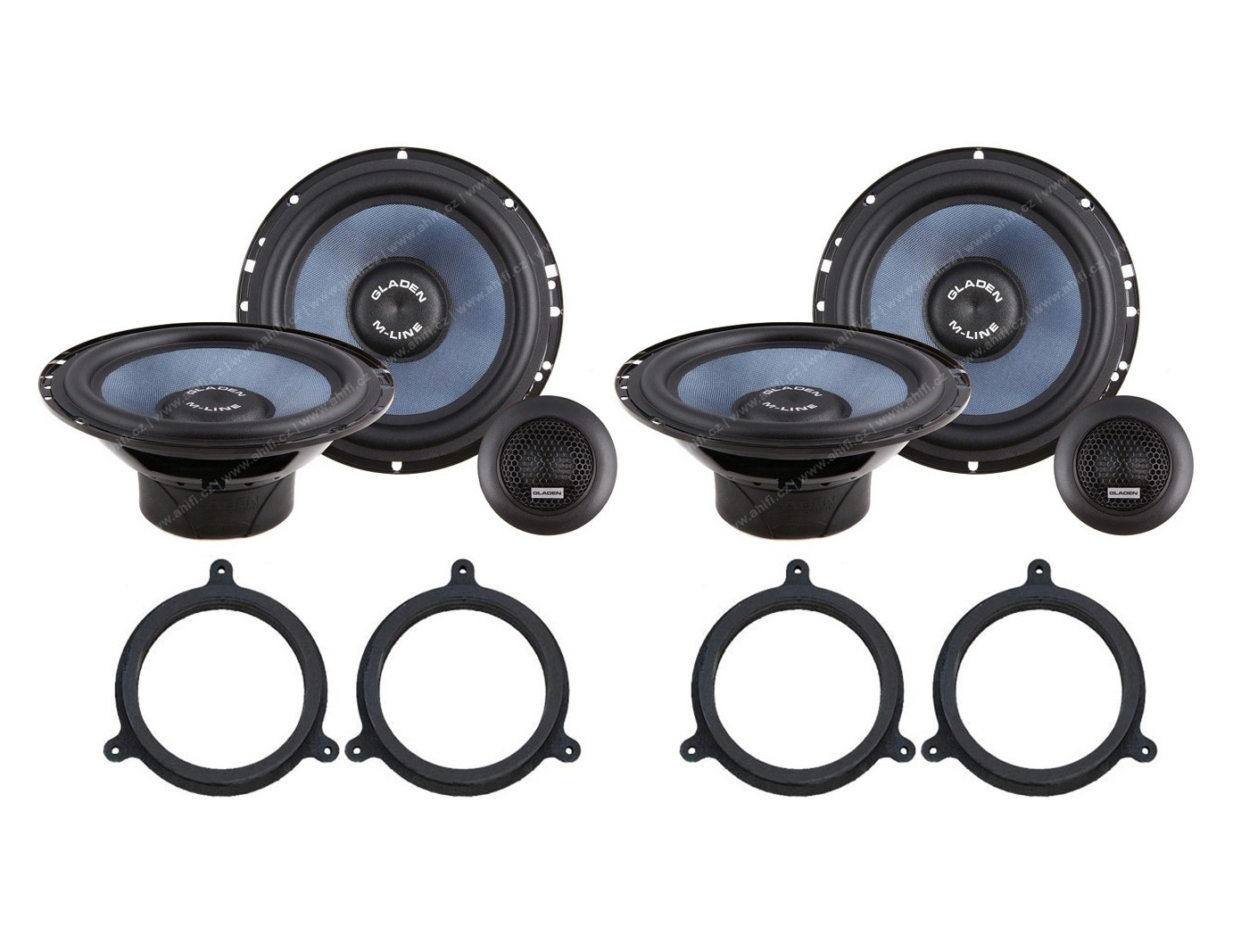 Reproduktory do Renault Laguna III set č. 3