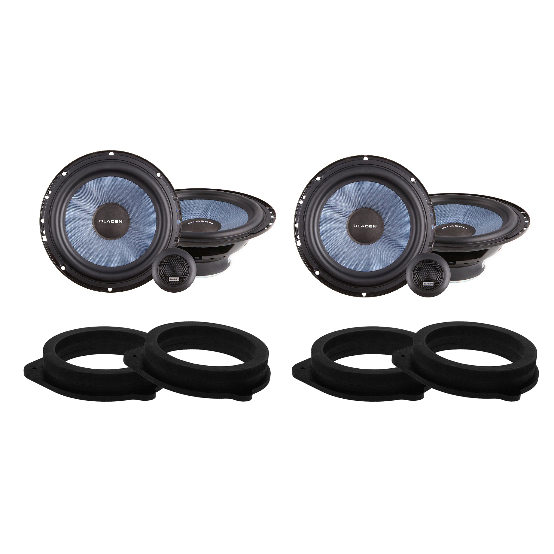 Reproduktory do Audi A3 8P Sportback set č. 2