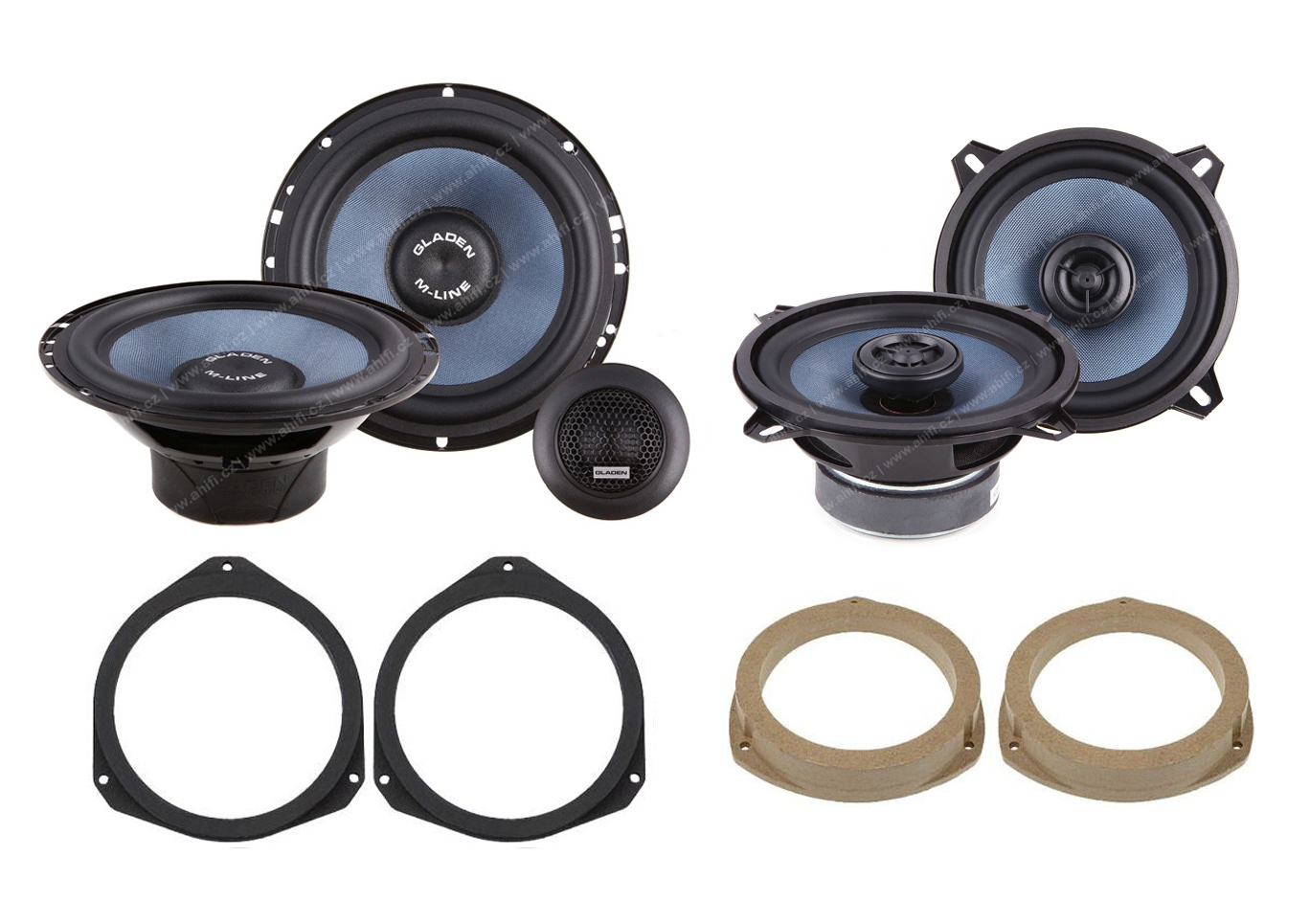 Reproduktory do Opel Astra H set č. 3