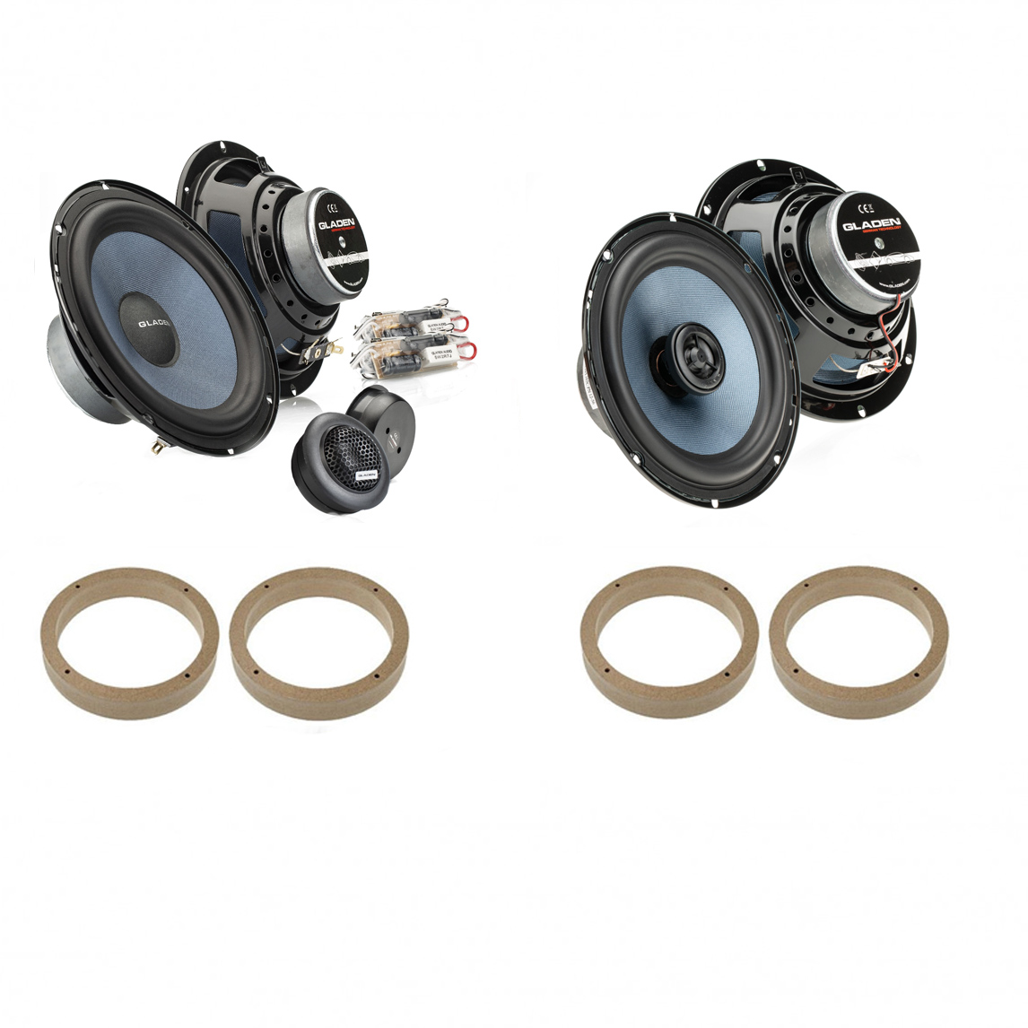 Reproduktory do VW Polo V set č. 2