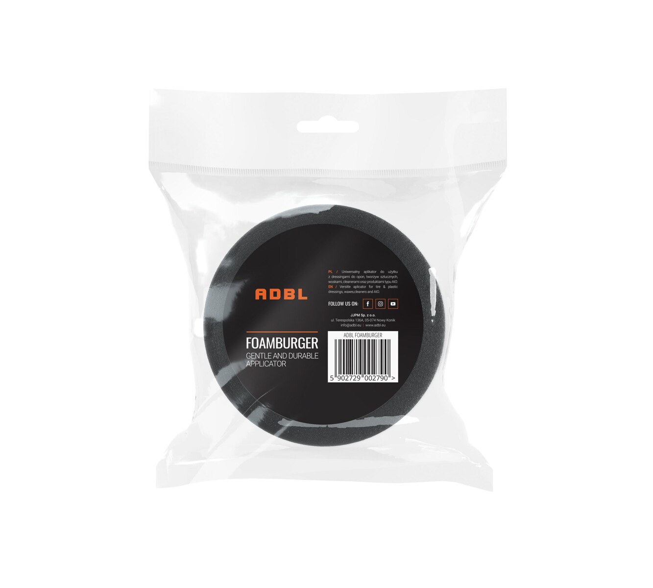 Pěnový aplikátor ADBL Foamburger