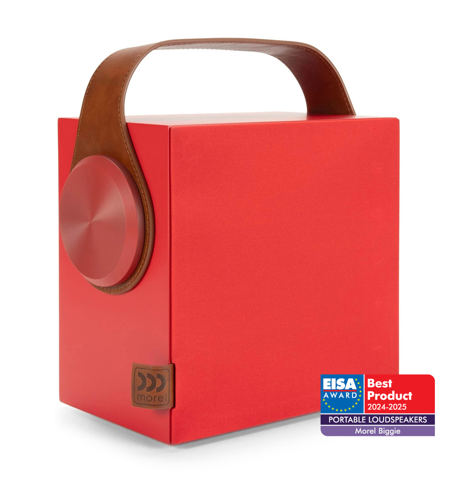 Přenosný reproduktor Morel Biggie Ruby Red