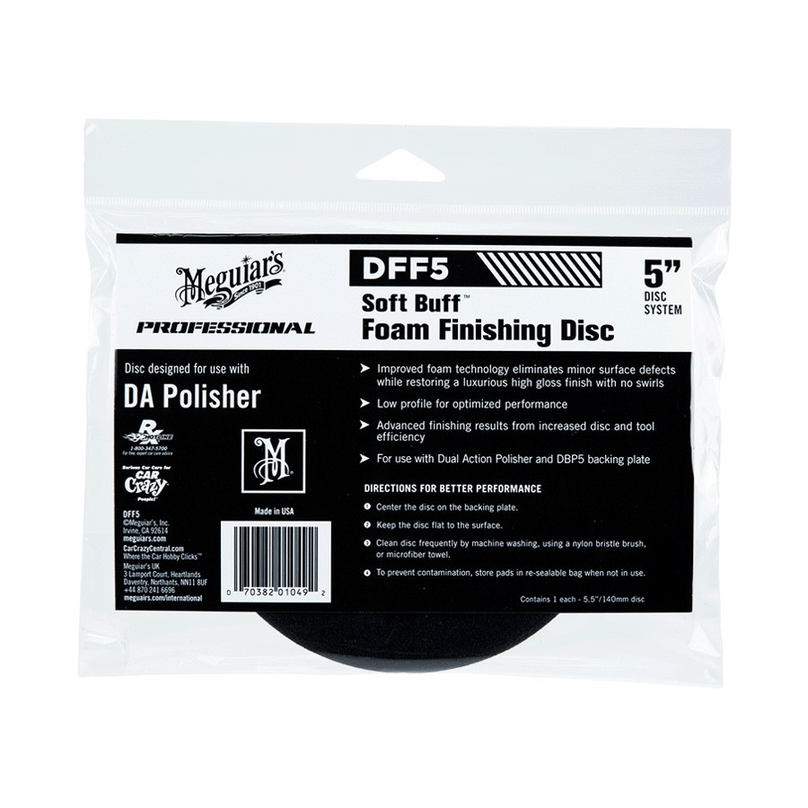 Finišovací kotouč Meguiar's Soft Buff Foam Finishing Disc 5"