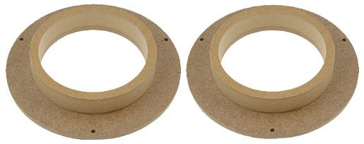 MDF redukce pod reproduktory pro Fiat Panda