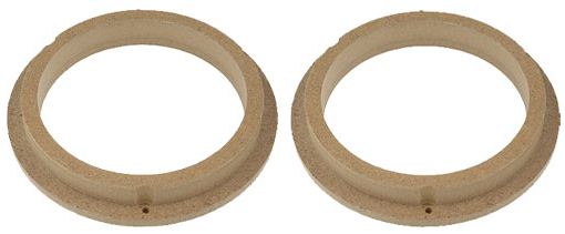 MDF redukce pod reproduktory pro Fiat Panda