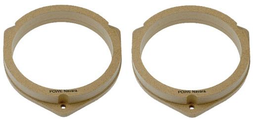 MDF redukce pod reproduktory pro Nissan Navara