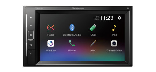 Levně 2DIN autorádio Pioneer DMH-A240BT - použitý tovar