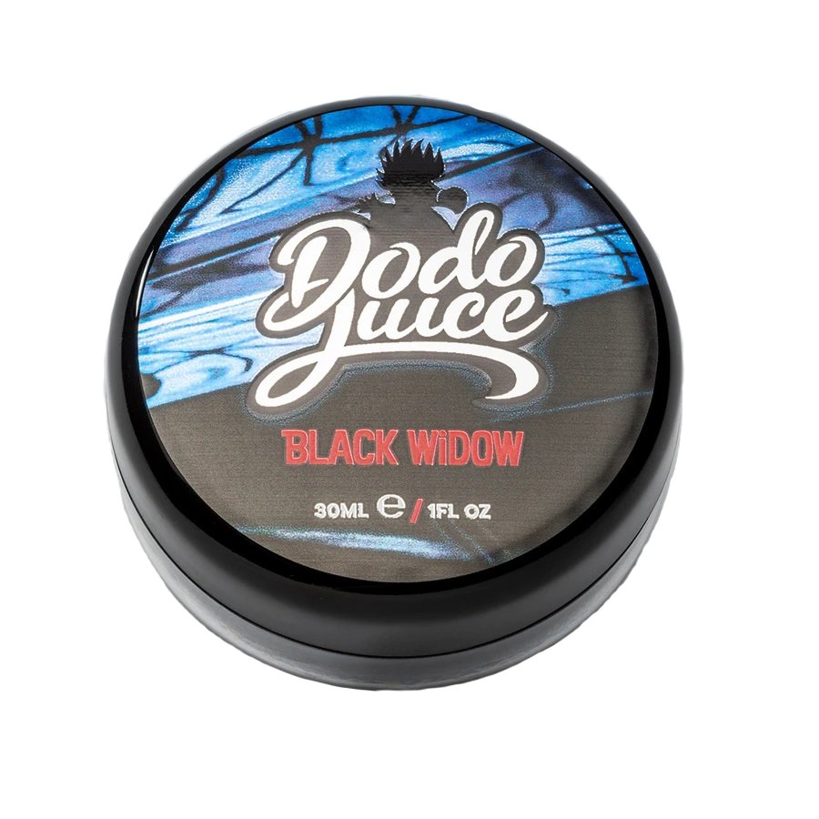 Hybridní tuhý vosk Dodo Juice Black Widow (30 ml)