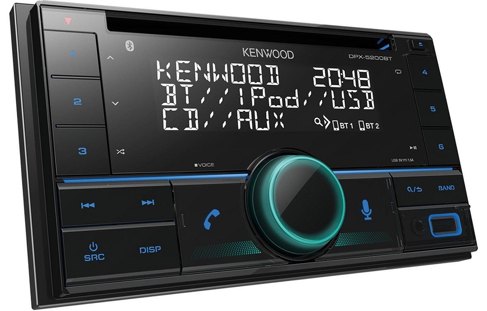 2DIN autorádio Kenwood DPX-5200BT