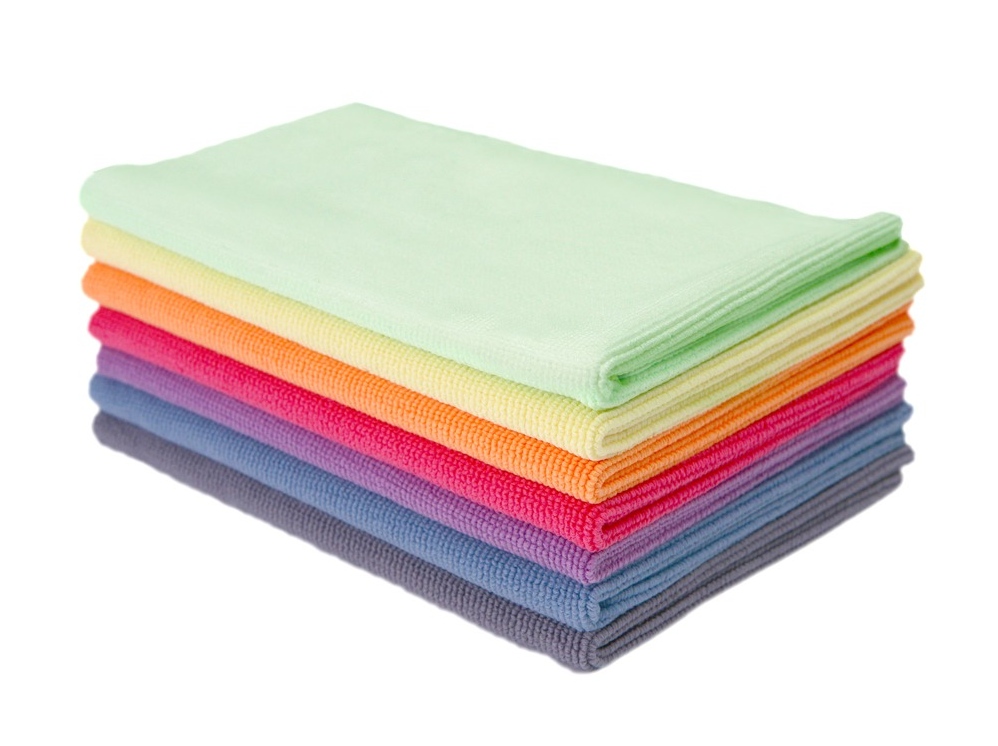 Sada mikrovláknových utěrek Purestar Speed Polish Multi Rainbow