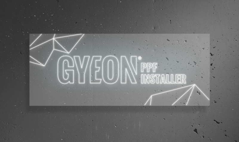 Průhledný LED panel Gyeon LED Type 6 PPF Installer 100x40 cm