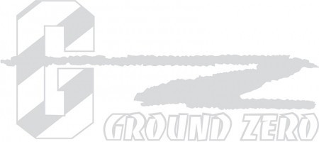 Samolepka Ground Zero Sticker Silver GZ (820 mm x 120 mm)