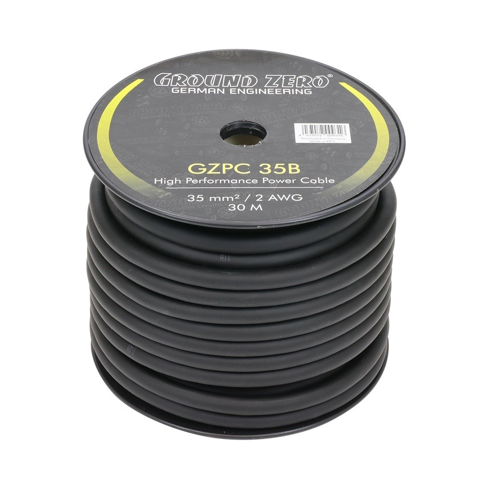 Napájecí kabel Ground Zero GZPC 35B (cena za 1 metr)