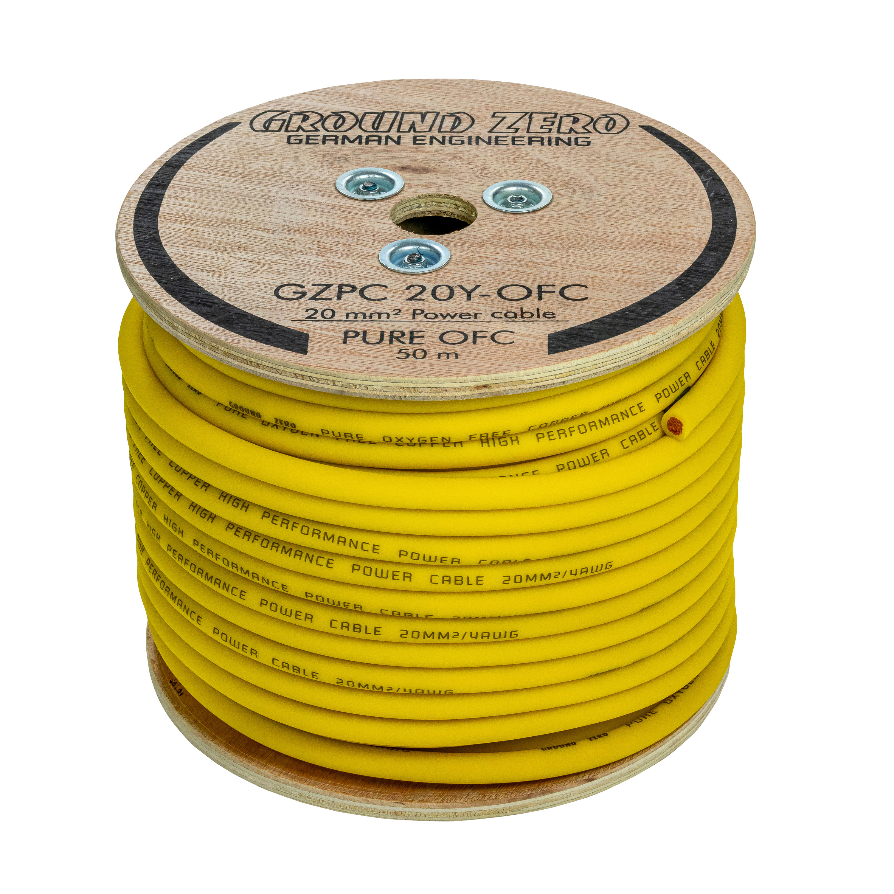 Napájecí kabel Ground Zero GZPC 20Y-OFC