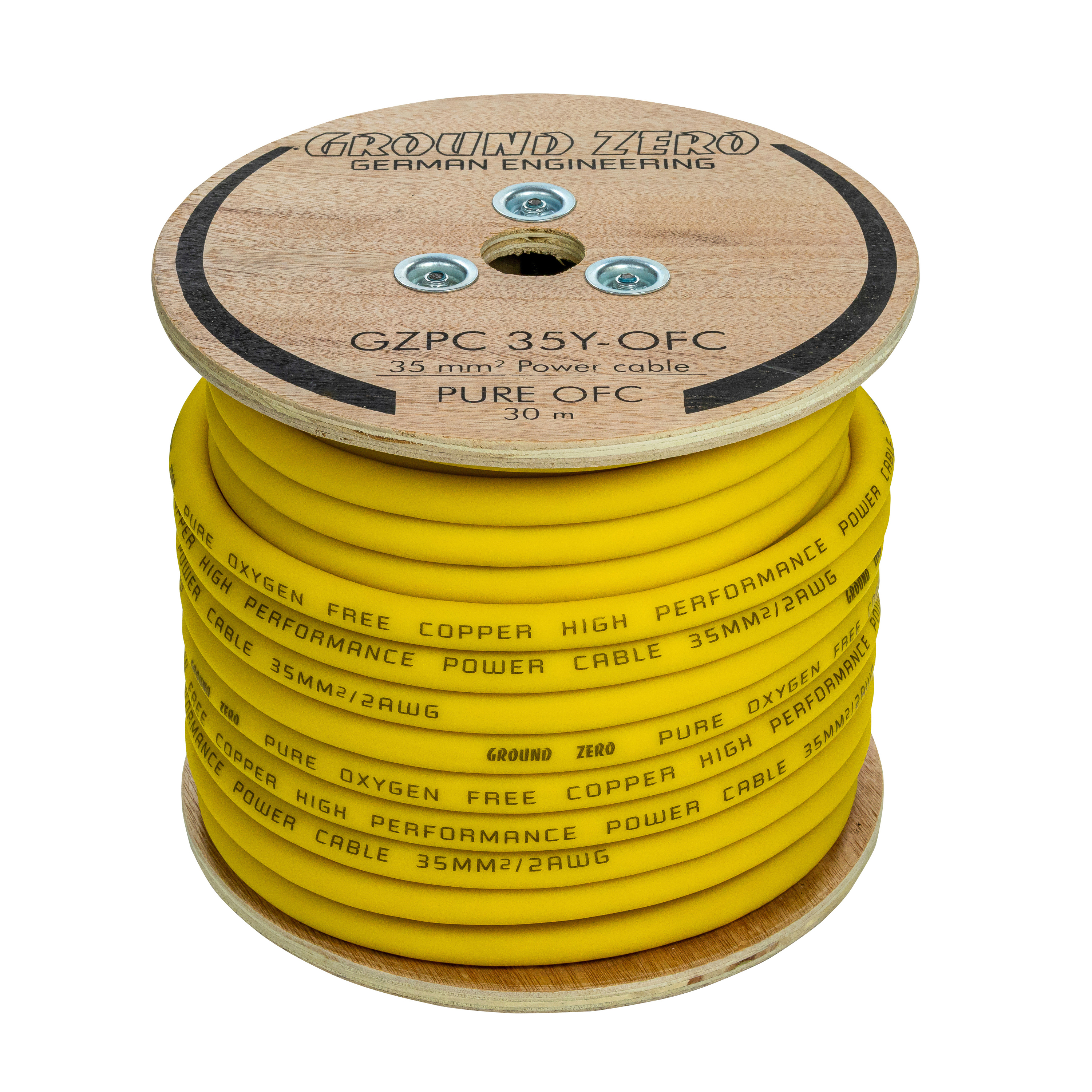 Napájecí kabel Ground Zero GZPC 35Y-OFC