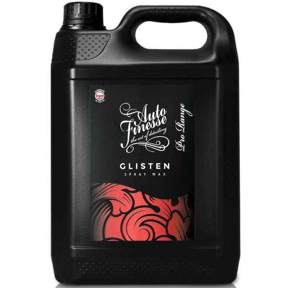 Auto Finesse Glisten Spray Wax 5000 ml rychlý vosk