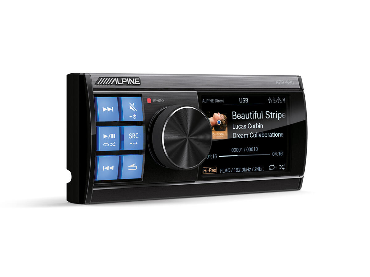 High-Res přehrávač Alpine HDS-990