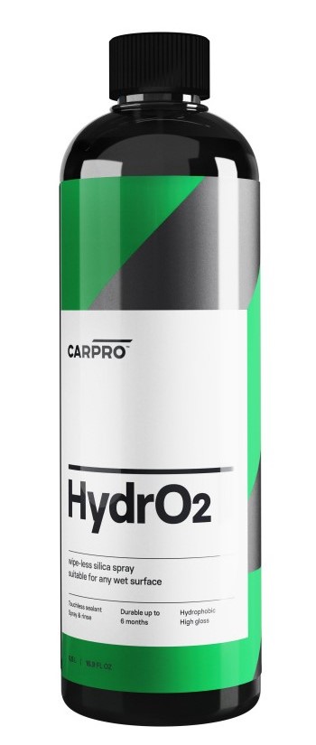 Koncentrovaný rychloaplikační keramický sealant CarPro HydrO2 (500 ml)