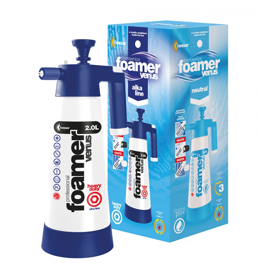 Pěnovač Kwazar Venus Super Foamer HD ALKA LINE 2 l + Extra Foam Endings