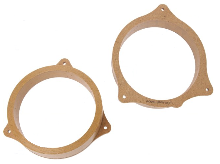 MDF redukce pod reproduktory pro BMW X5