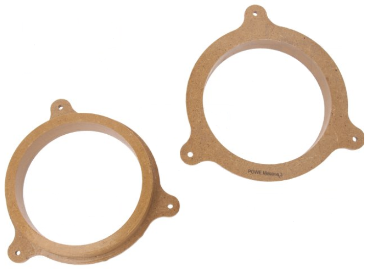 MDF redukce pod reproduktory pro Renault Megane III