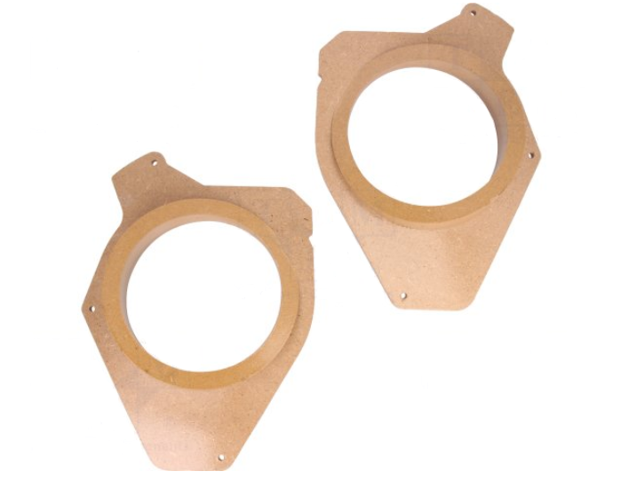 MDF redukce pod reproduktory pro Peugeot 206