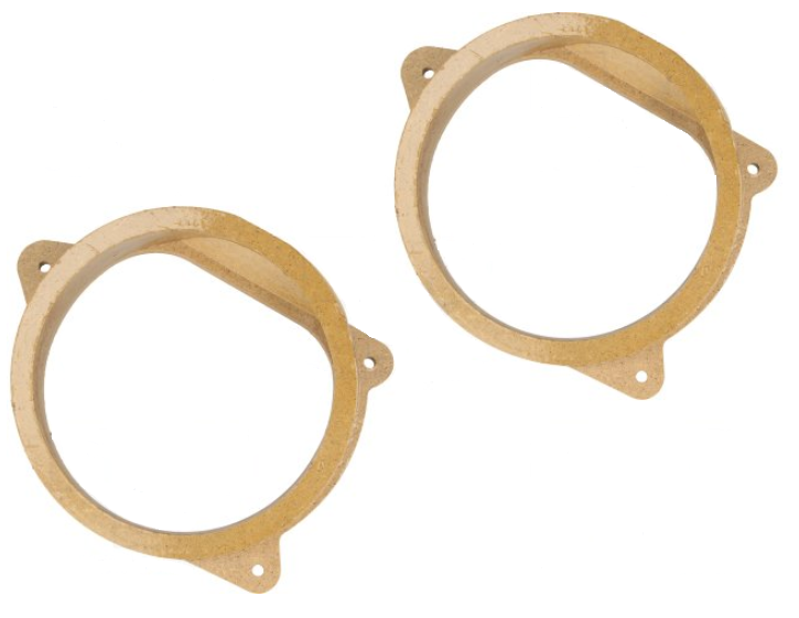 MDF redukce pod reproduktory pro Peugeot 207