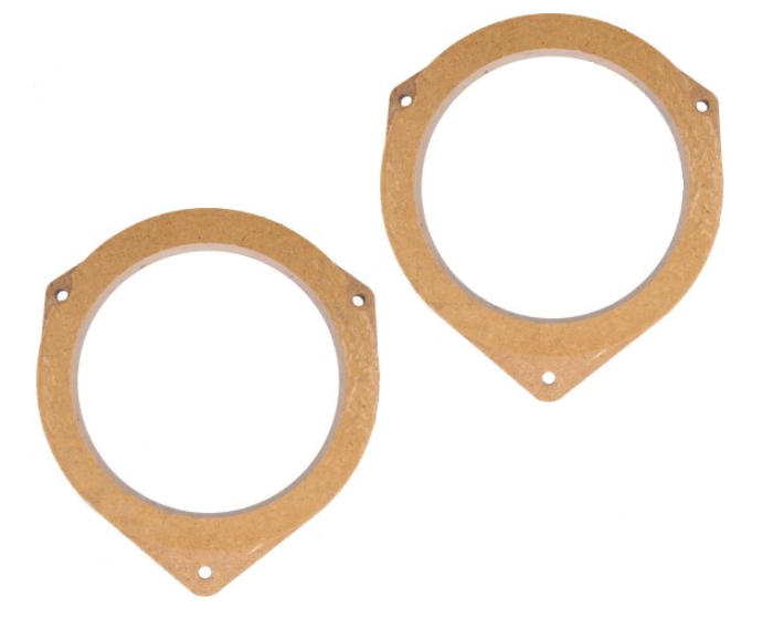 MDF redukce pod reproduktory pro Fiat Bravo II, Punto / Ford Ka