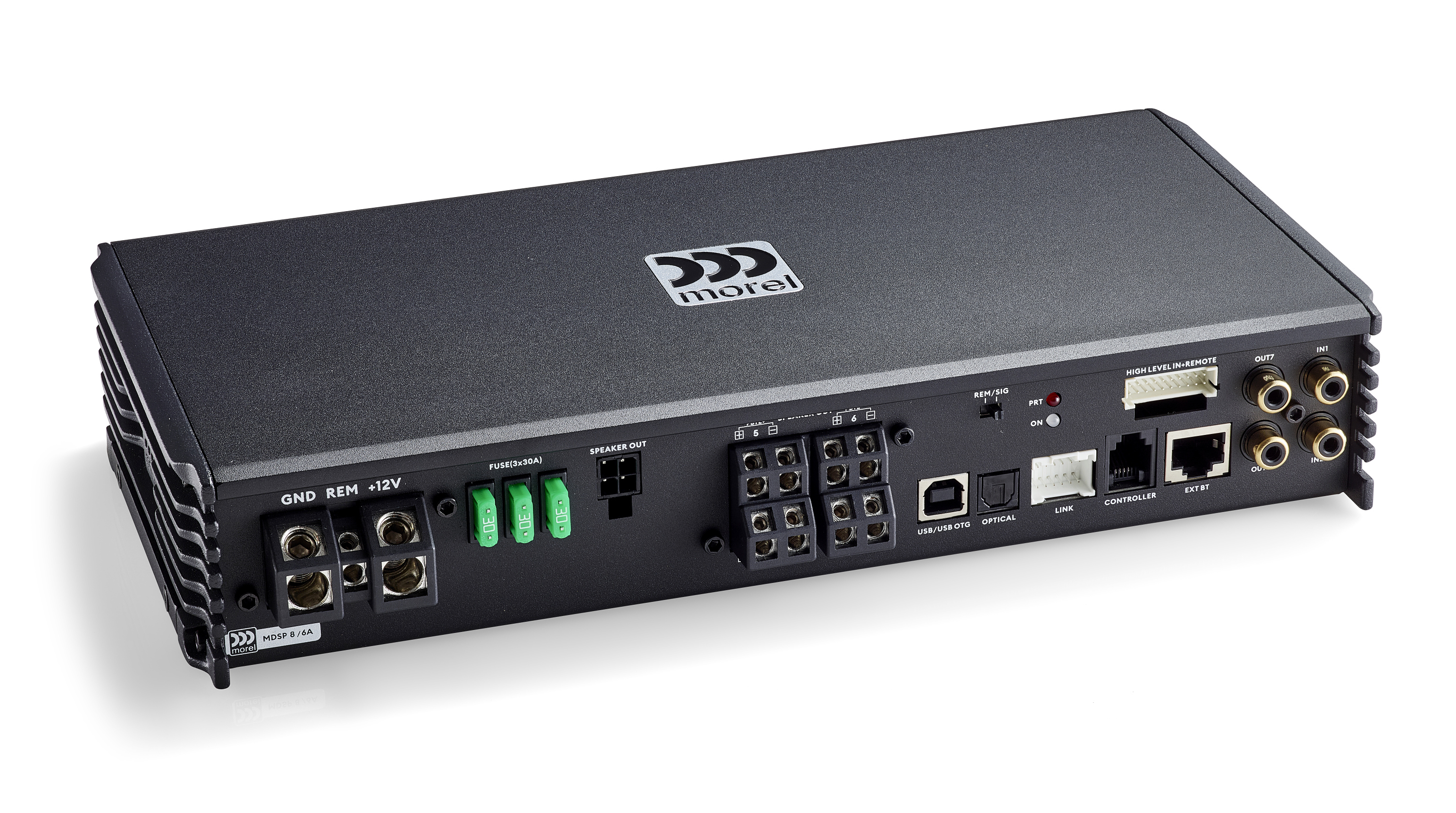 Zesilovač s DSP procesorem Morel MDSP 8/6A