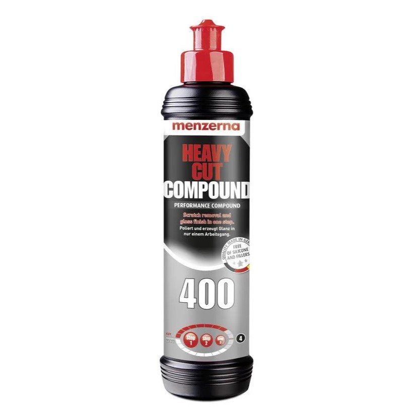 Menzerna Heavy Cut Compound 400 silná leštící pasta 250 ml