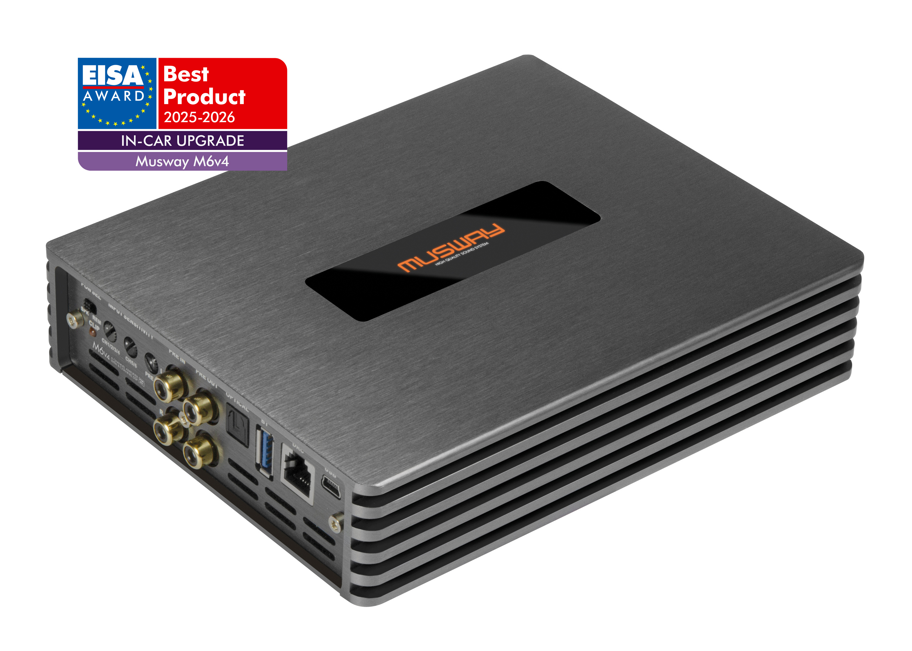 Zesilovač s DSP procesorem Musway M6v4 EVO