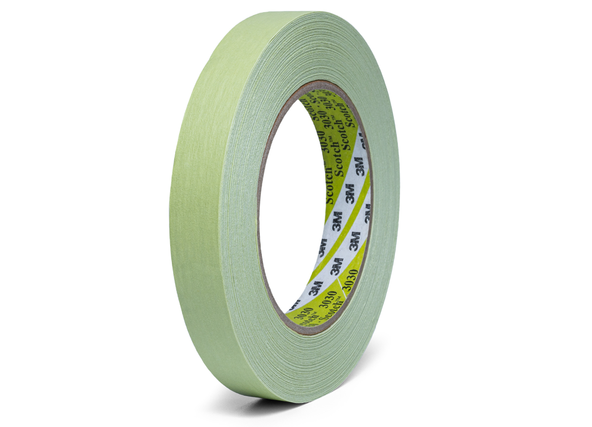 Voděodolná maskovací páska 3M 3030 zelená, rozměr 18 mm x 50 m