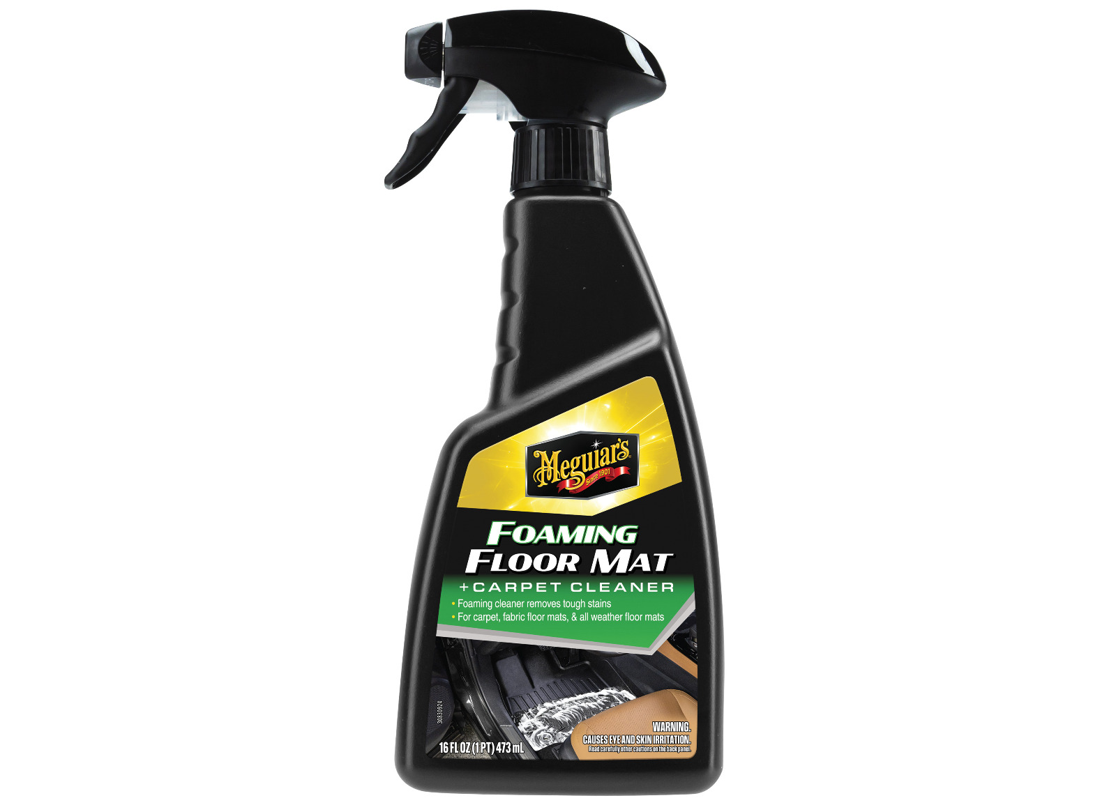 Pěnový čistič koberců a textilií Meguiar's Foaming Floormat & Carpet Cleaner (473 ml)